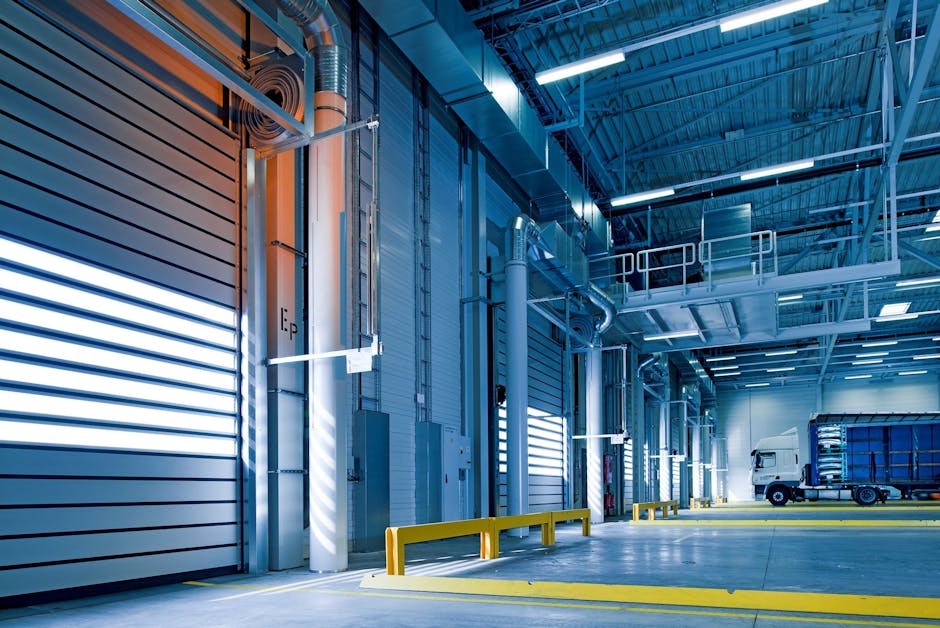Commercial flooring equipment setup for professional installation